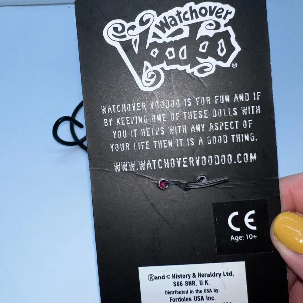 Watch Over Voodoo Superhero Teacher Charm Doll